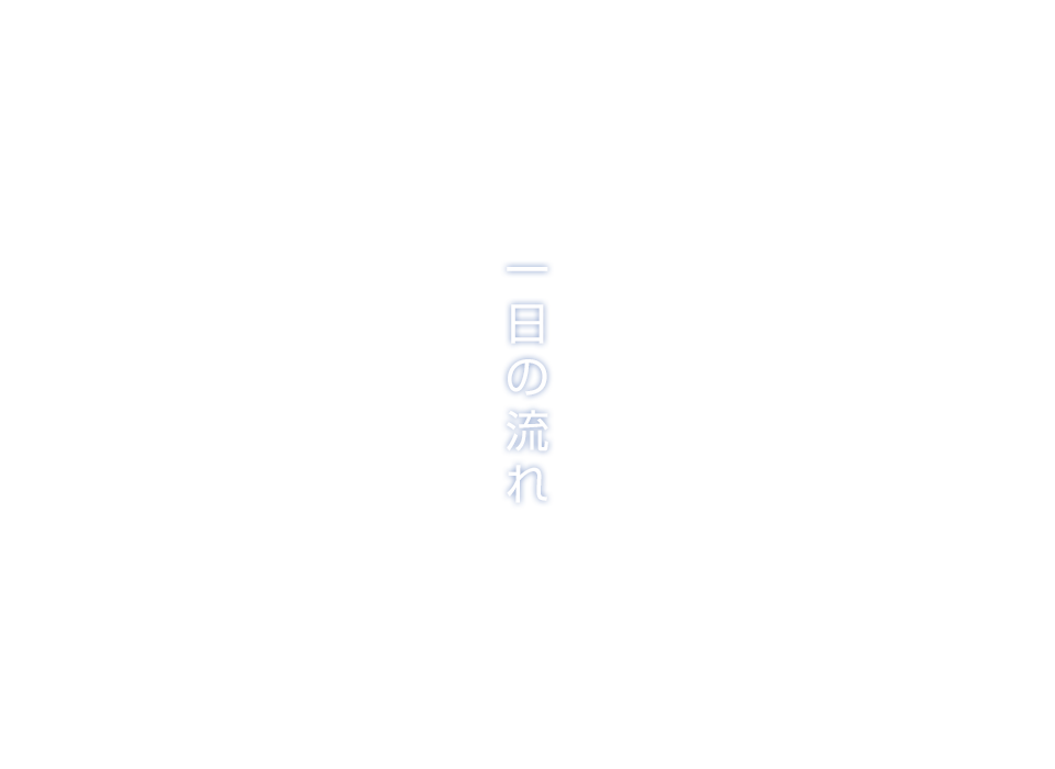 1日の流れ